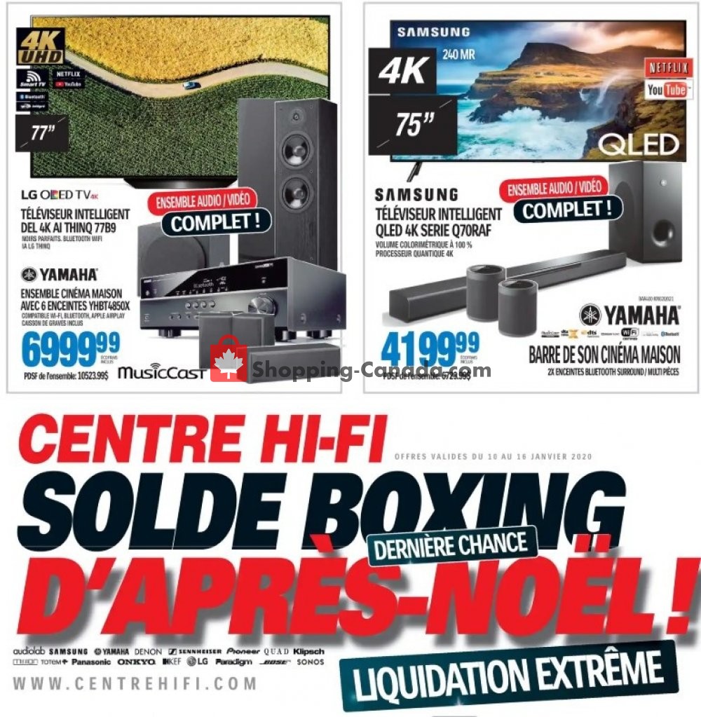 Centre Hi-Fi flyer from Friday January 10, 2020 to Thursday January 16, 2020 - page 3