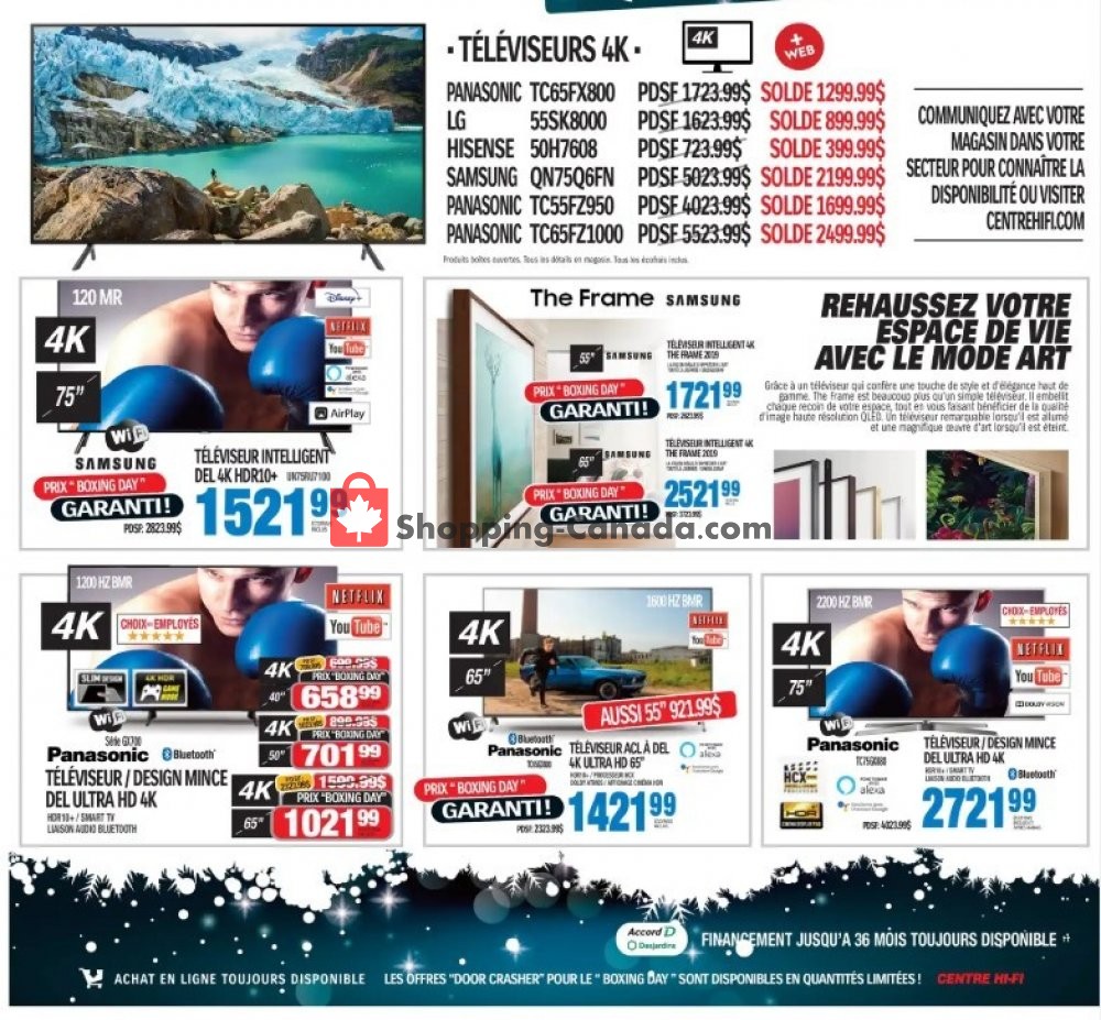 Centre Hi-Fi flyer from Friday January 10, 2020 to Thursday January 16, 2020 - page 4