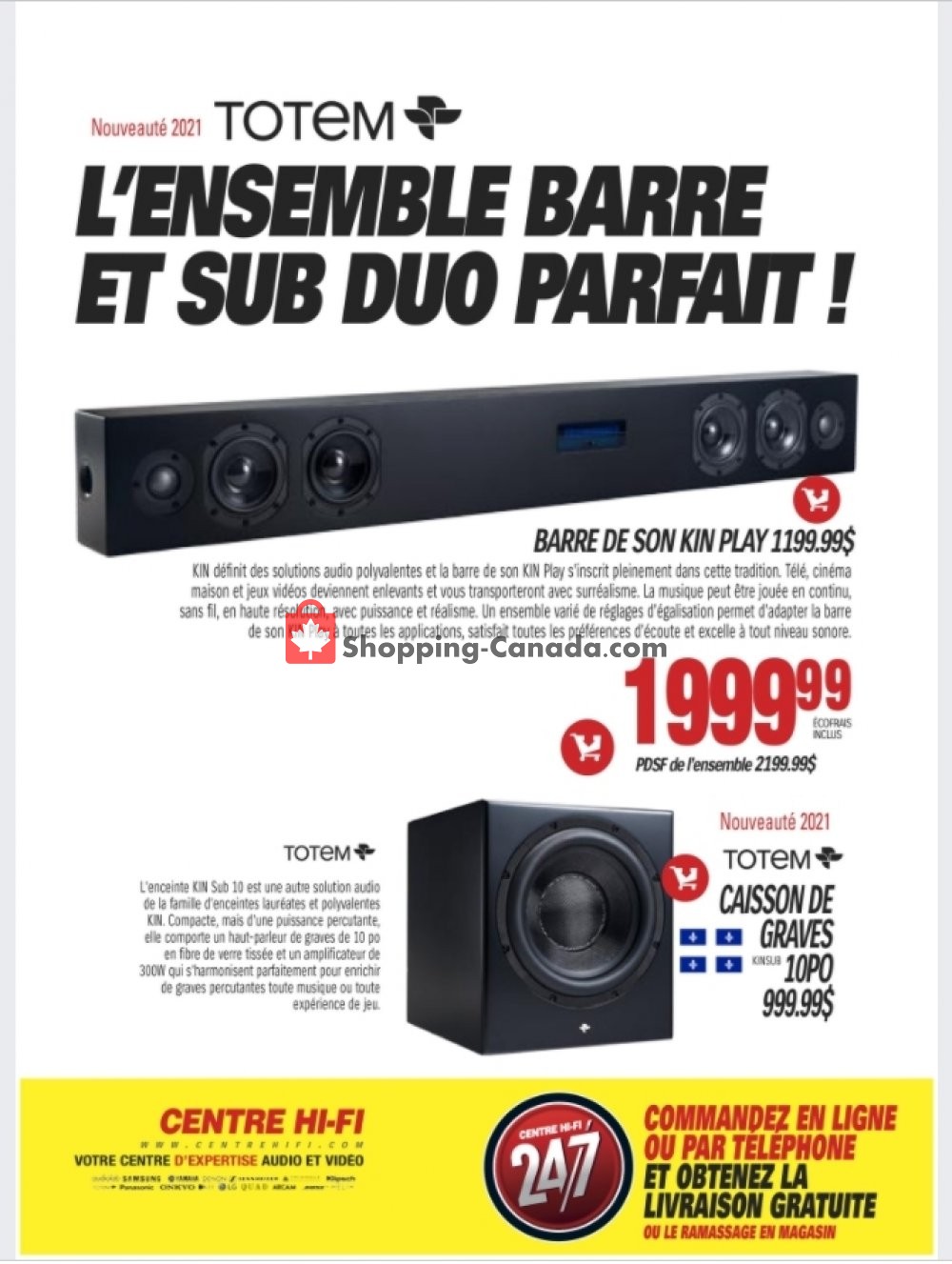 Centre Hi-Fi flyer from Friday January 22, 2021 to Thursday January 28, 2021 - page 21