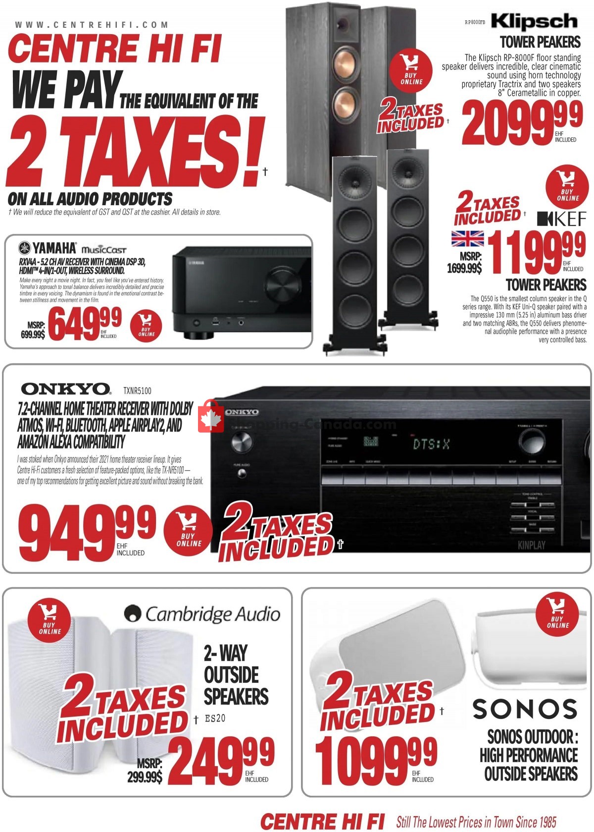 Centre Hi-Fi flyer from Friday June 17, 2022 to Thursday June 23, 2022 - page 8