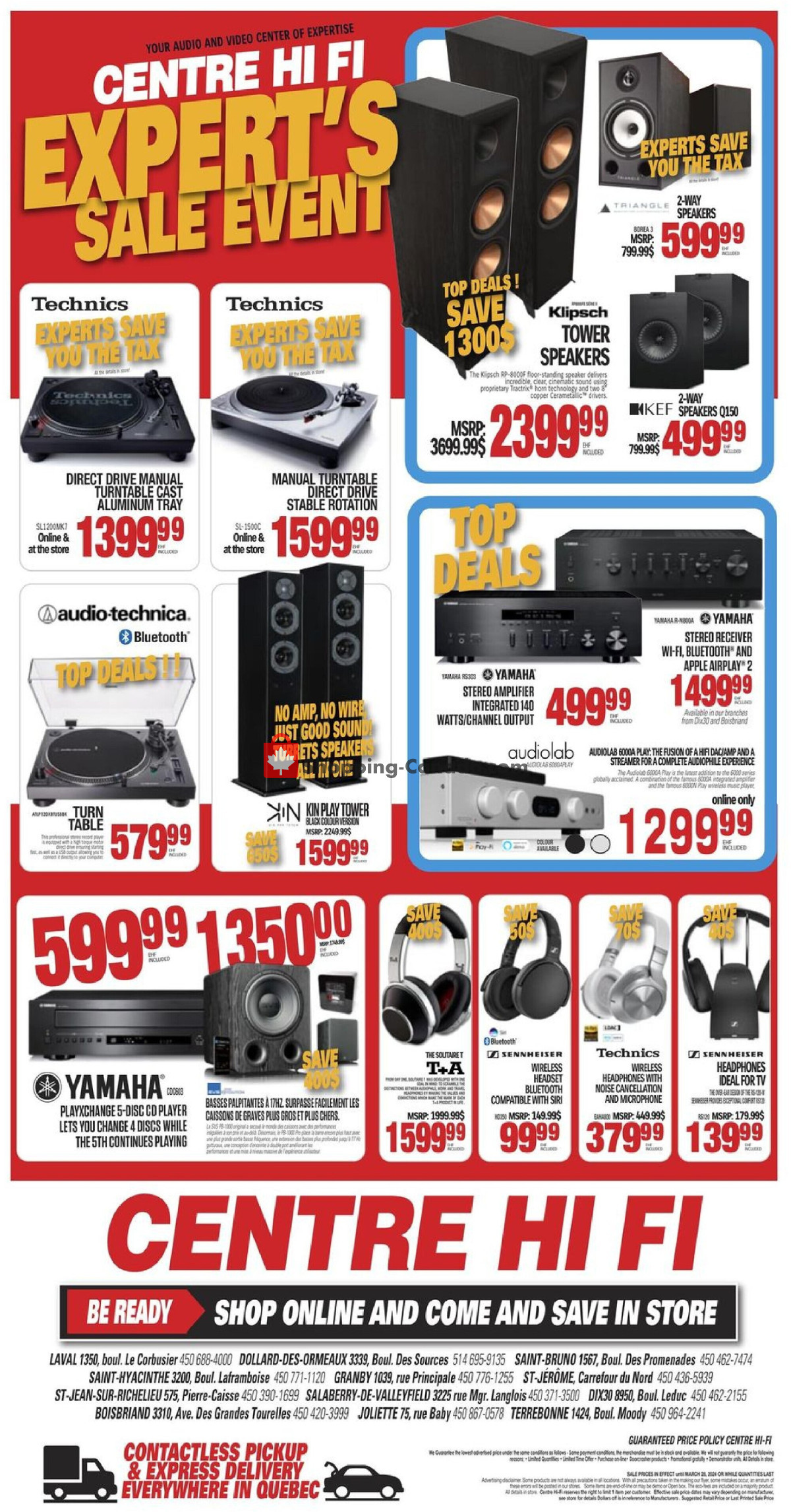 Centre Hi-Fi flyer from Friday March 29, 2024 to Thursday April 4, 2024 - page 4