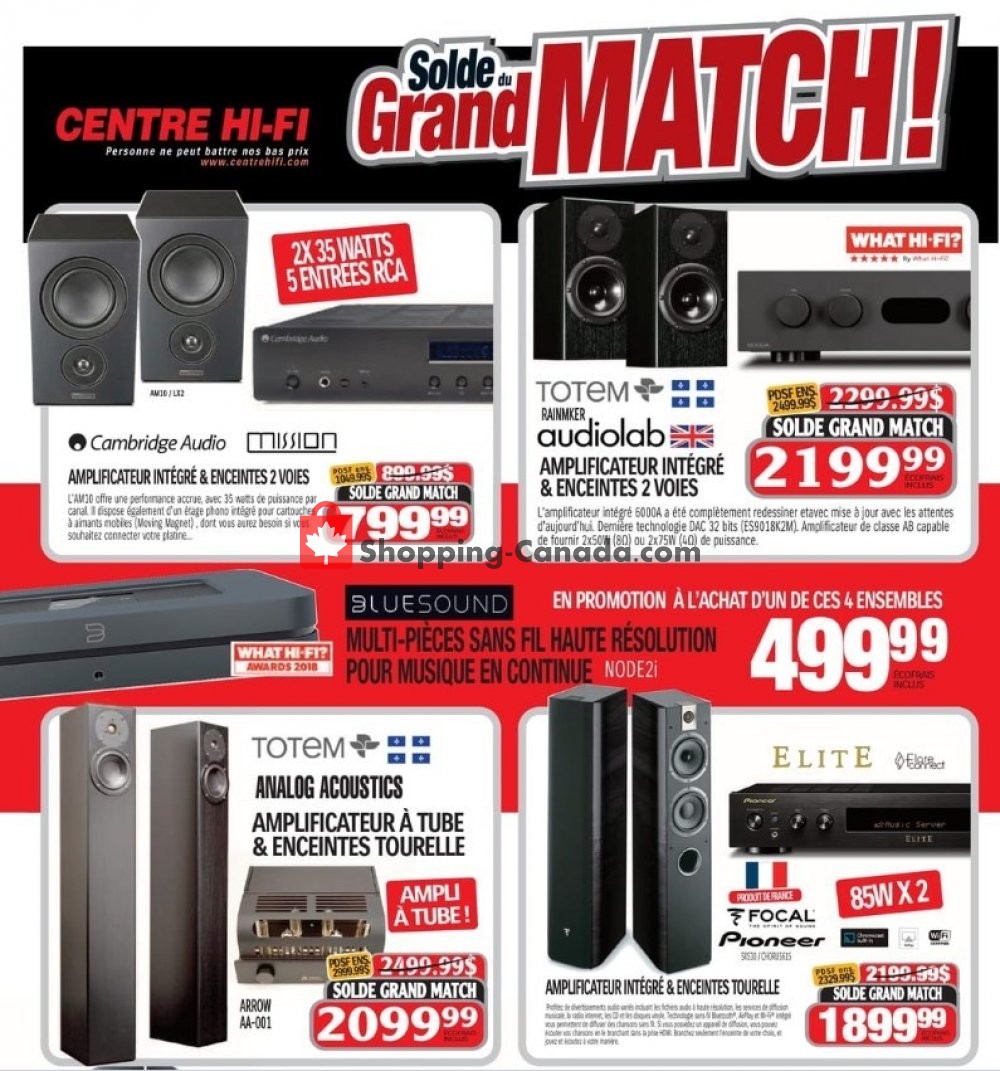 Centre Hi-Fi flyer from Friday January 18, 2019 to Thursday January 24, 2019 - page 9