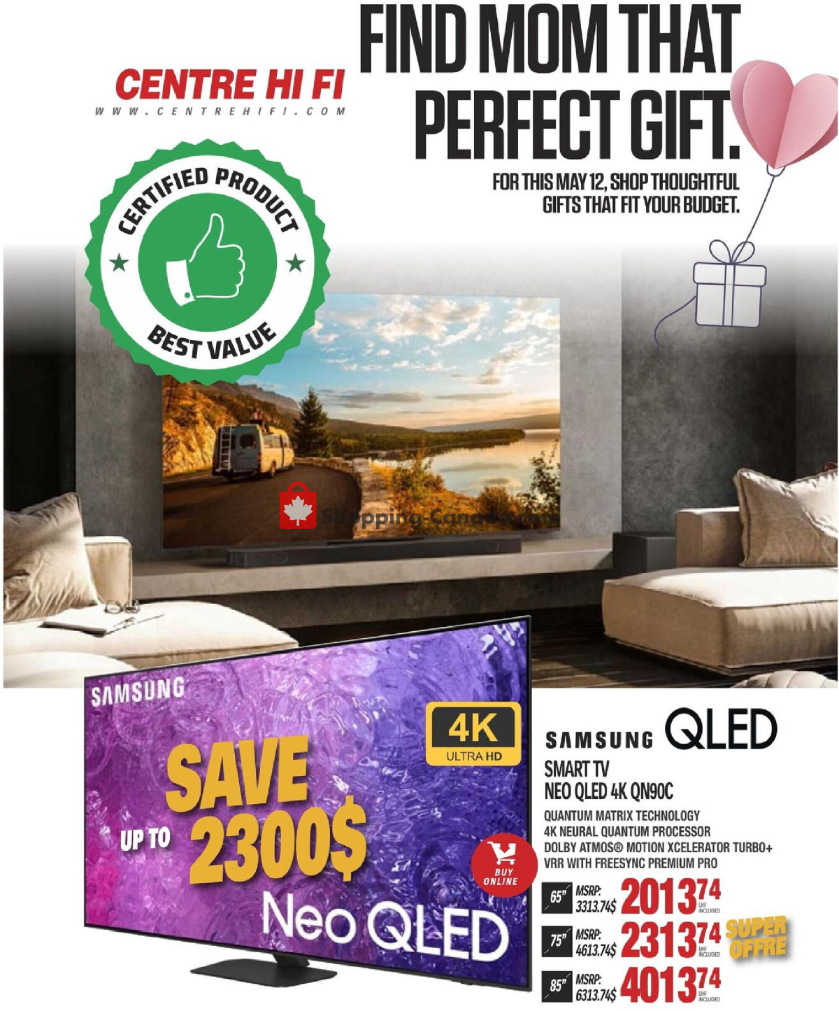 Centre Hi-Fi flyer from Saturday May 11, 2024 to Thursday May 16, 2024 - page 12