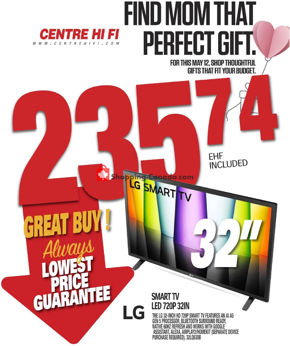 Centre Hi-Fi flyer from Saturday May 11, 2024 to Thursday May 16, 2024 - page 13