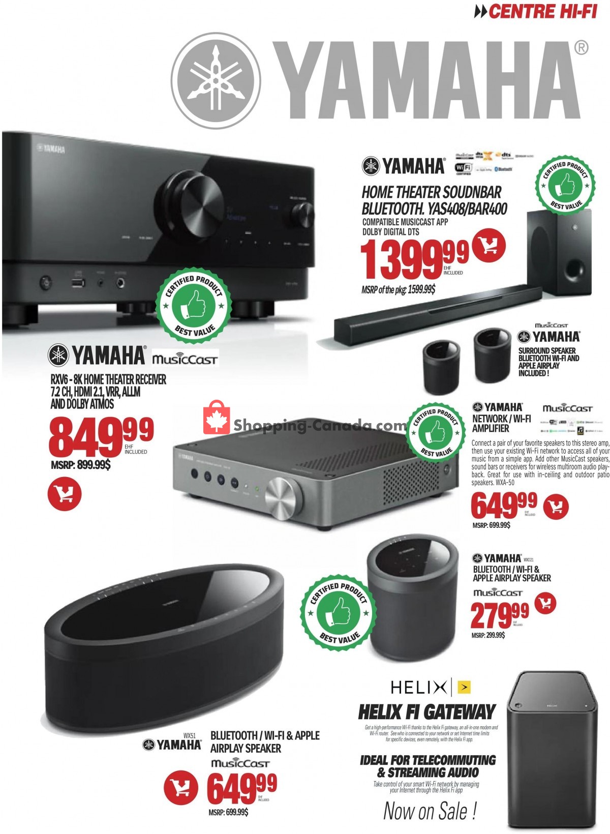 Centre Hi-Fi flyer from Friday July 16, 2021 to Thursday July 22, 2021 - page 16