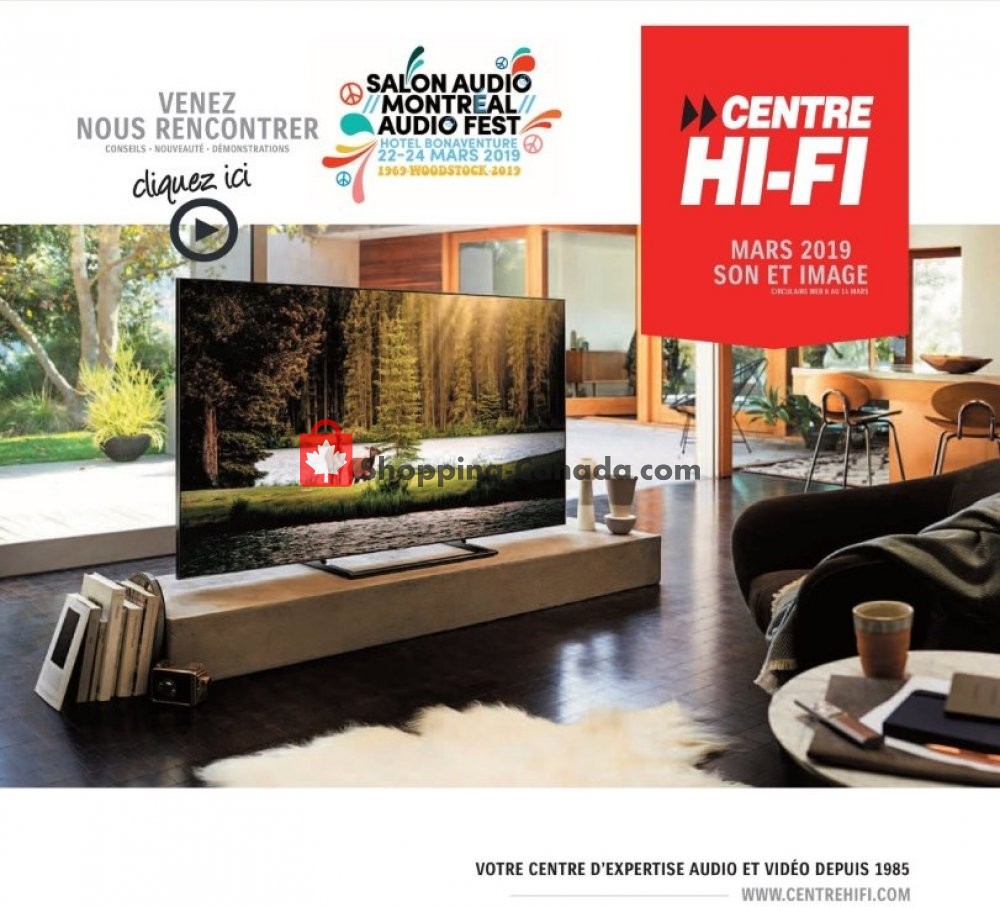 Centre Hi-Fi flyer from Friday March 8, 2019 to Thursday March 14, 2019 - page 1