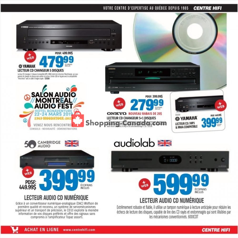 Centre Hi-Fi flyer from Friday March 8, 2019 to Thursday March 14, 2019 - page 16