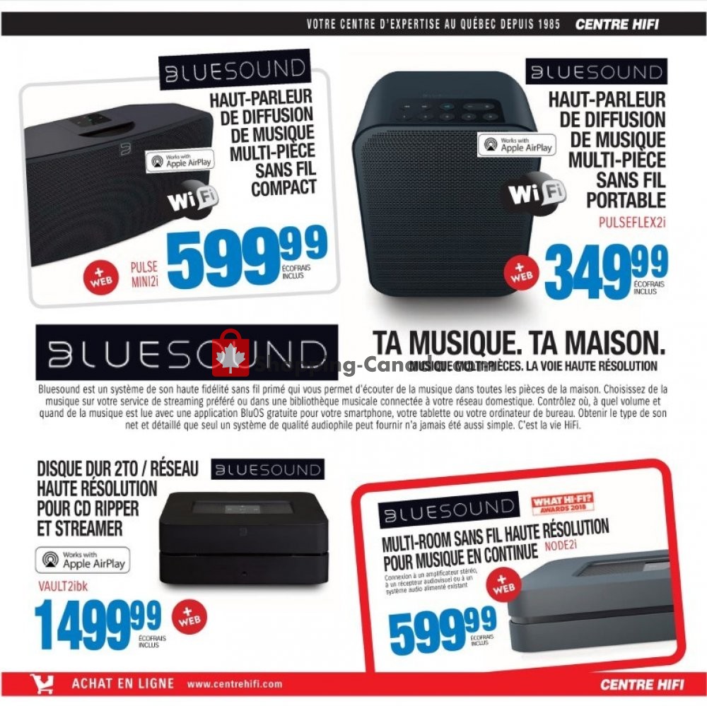 Centre Hi-Fi flyer from Friday March 8, 2019 to Thursday March 14, 2019 - page 18
