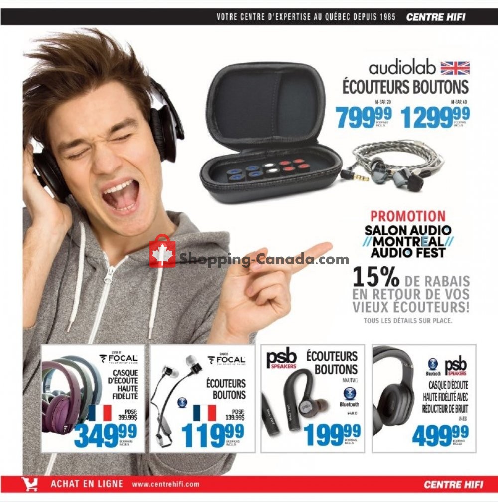 Centre Hi-Fi flyer from Friday March 8, 2019 to Thursday March 14, 2019 - page 22