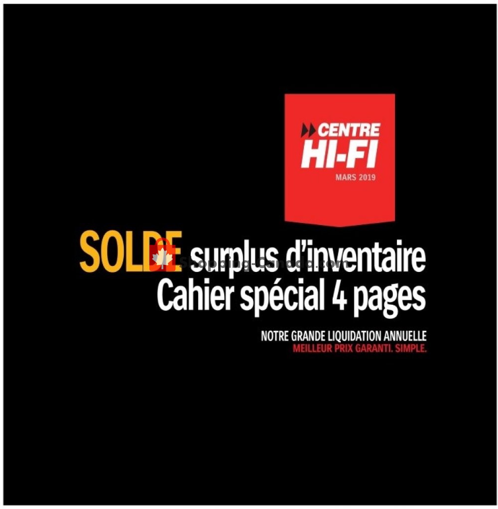 Centre Hi-Fi flyer from Friday March 8, 2019 to Thursday March 14, 2019 - page 24