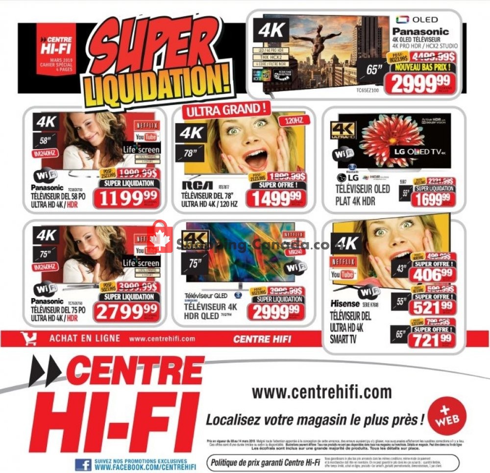 Centre Hi-Fi flyer from Friday March 8, 2019 to Thursday March 14, 2019 - page 28