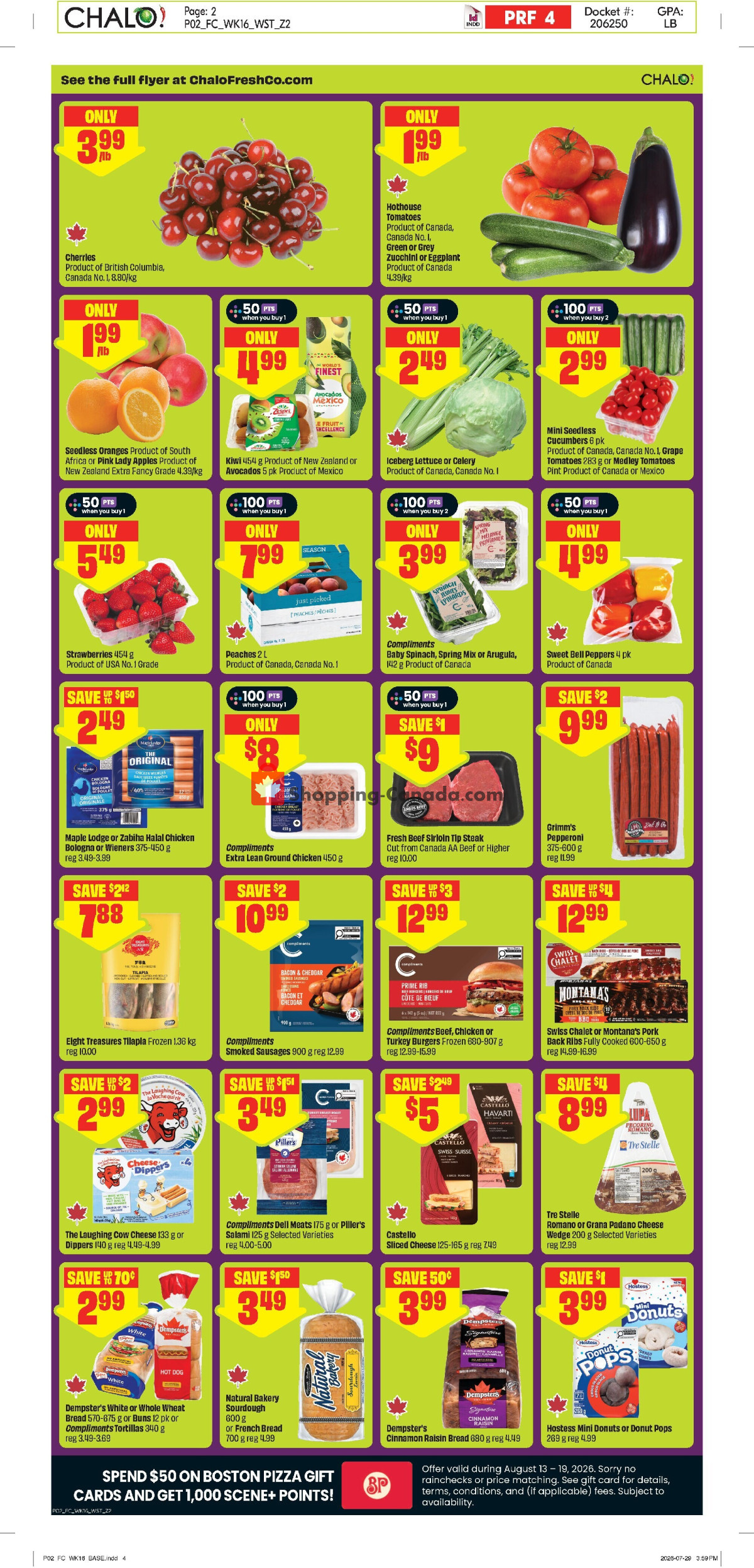 Chalo FreshCo flyer from Thursday August 13, 2026 to Wednesday August 19, 2026 - page 3