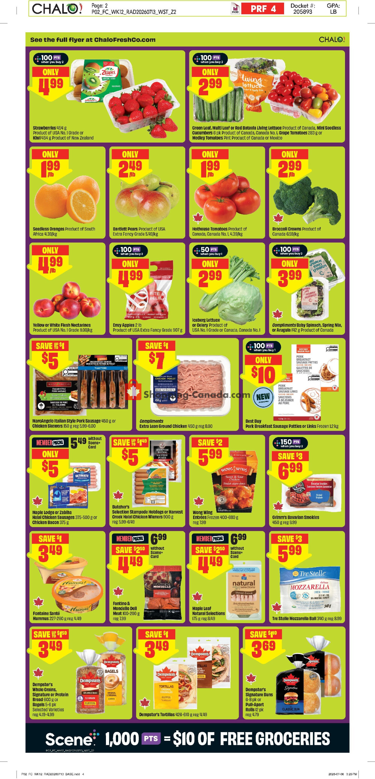 Chalo FreshCo flyer from Thursday July 16, 2026 to Wednesday July 22, 2026 - page 3