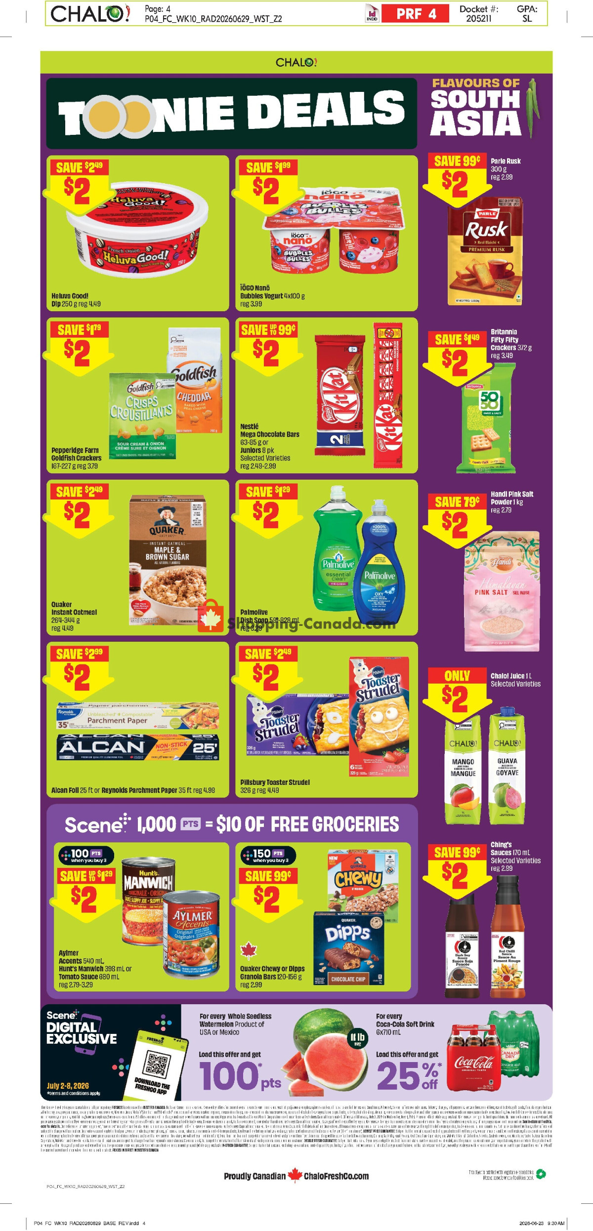 Chalo FreshCo flyer from Thursday July 2, 2026 to Wednesday July 8, 2026 - page 2