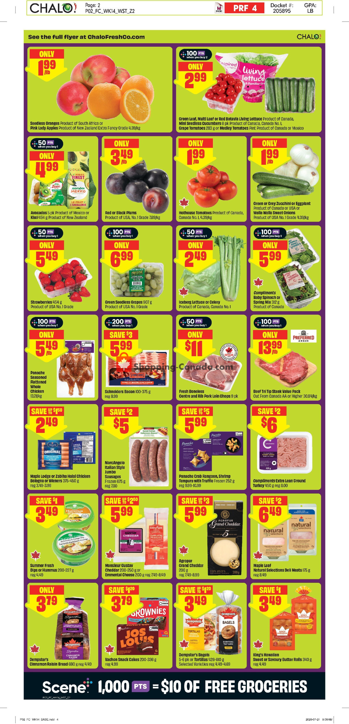 Chalo FreshCo flyer from Thursday July 30, 2026 to Wednesday August 5, 2026 - page 3