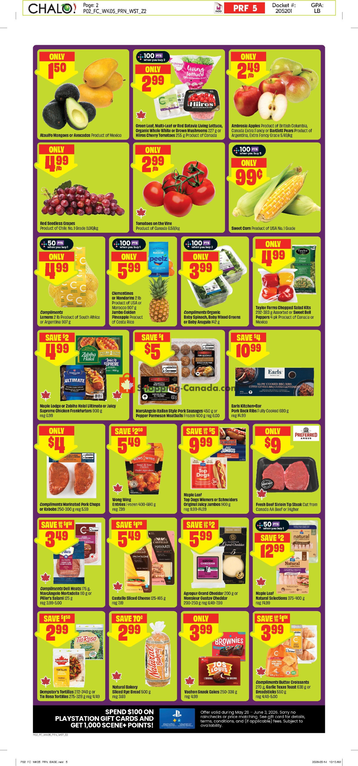 Chalo FreshCo flyer from Thursday May 28, 2026 to Wednesday June 3, 2026 - page 3