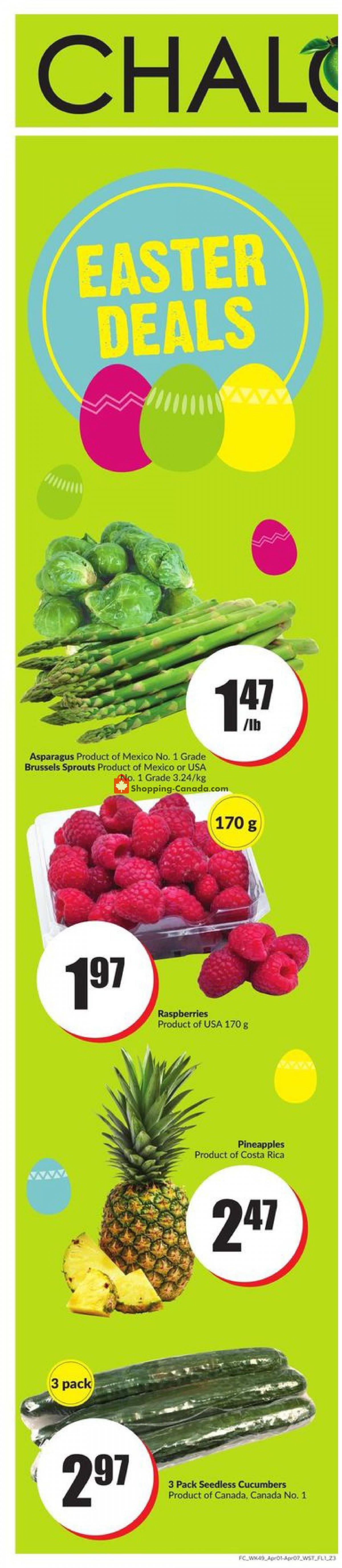 Chalo FreshCo flyer from Thursday April 1, 2021 to Wednesday April 7, 2021 - page 2