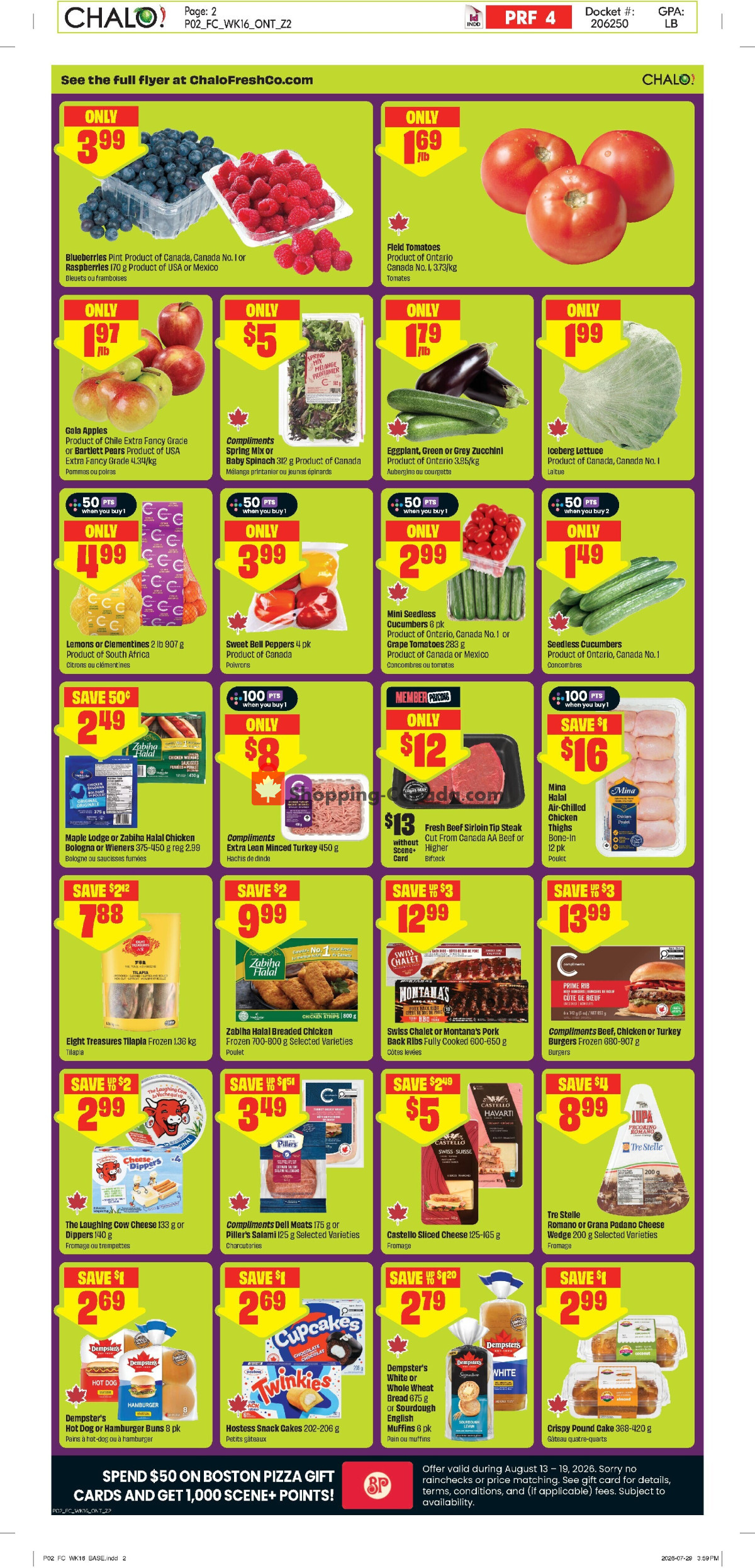 Chalo FreshCo flyer from Thursday August 13, 2026 to Wednesday August 19, 2026 - page 3