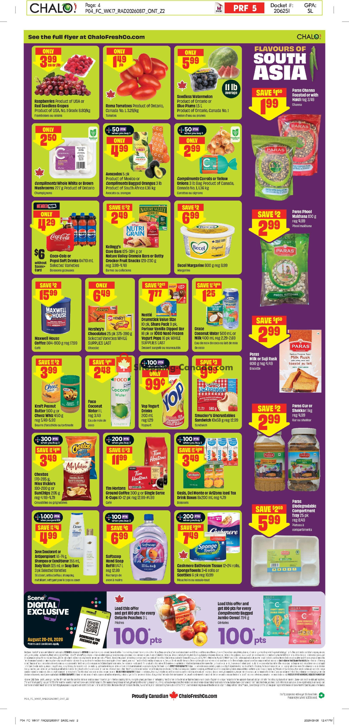 Chalo FreshCo flyer from Thursday August 20, 2026 to Wednesday August 26, 2026 - page 2