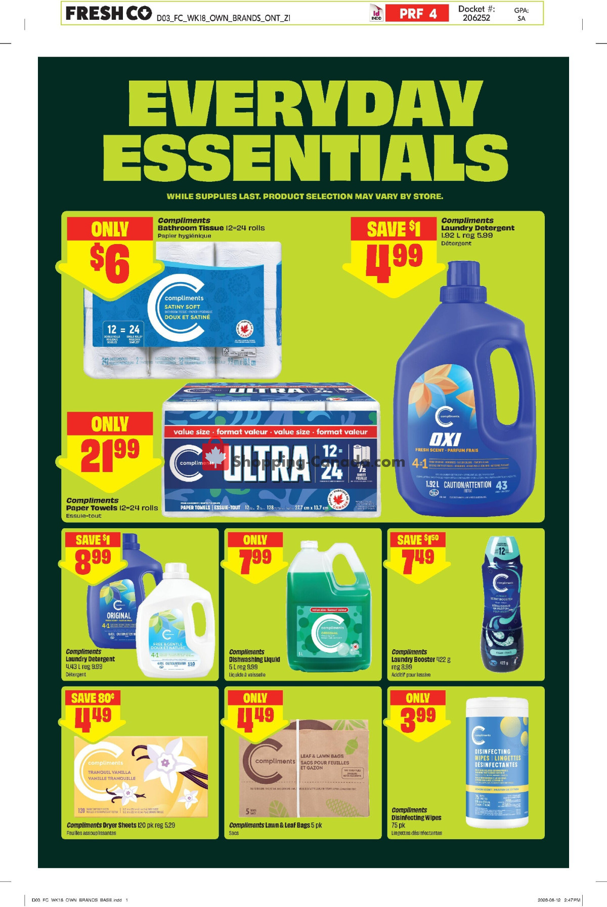 Chalo FreshCo flyer from Thursday August 27, 2026 to Wednesday September 2, 2026 - page 7