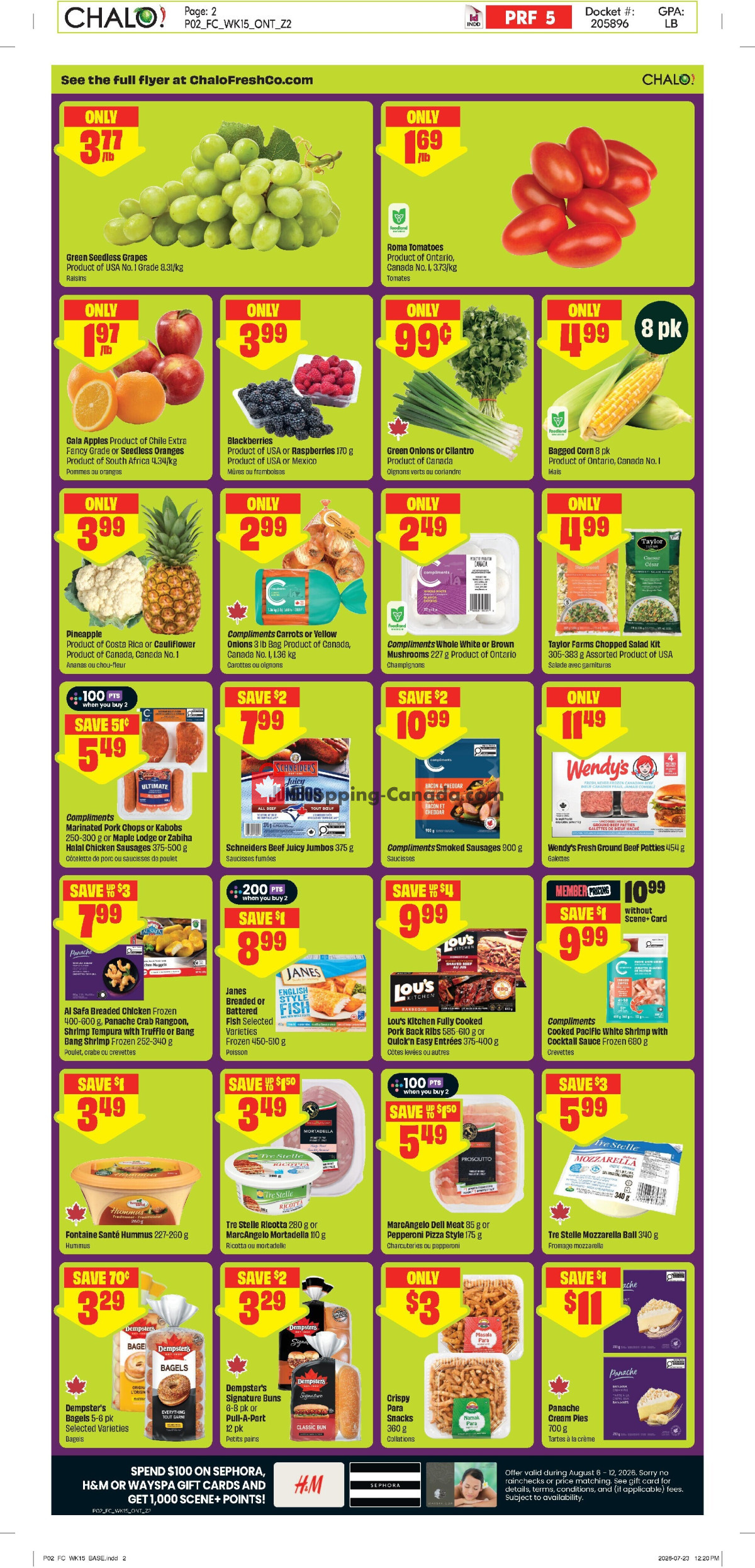 Chalo FreshCo flyer from Thursday August 6, 2026 to Wednesday August 12, 2026 - page 3