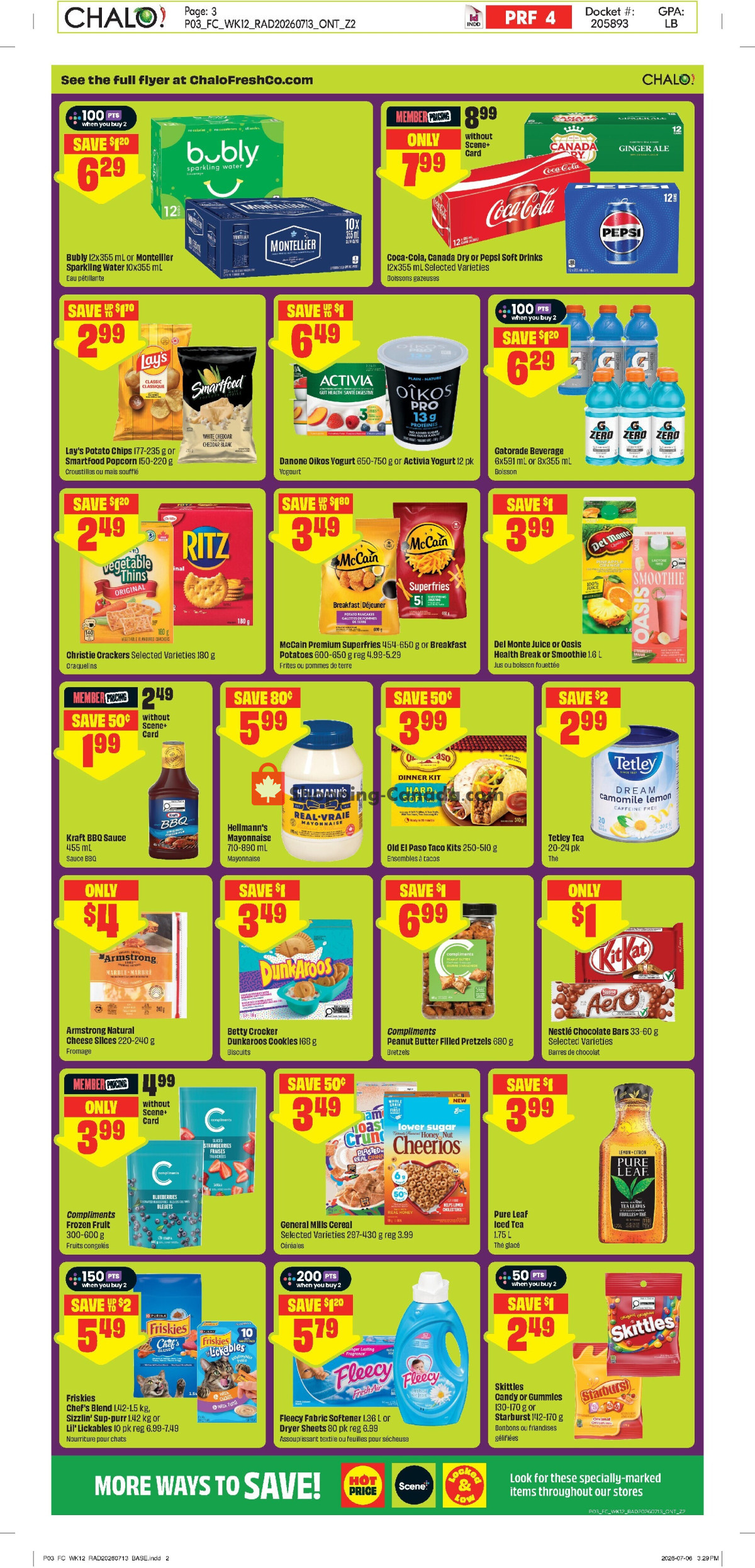 Chalo FreshCo flyer from Thursday July 16, 2026 to Wednesday July 22, 2026 - page 3