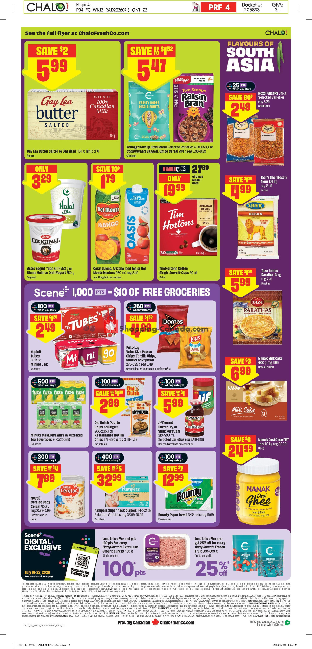 Chalo FreshCo flyer from Thursday July 16, 2026 to Wednesday July 22, 2026 - page 4