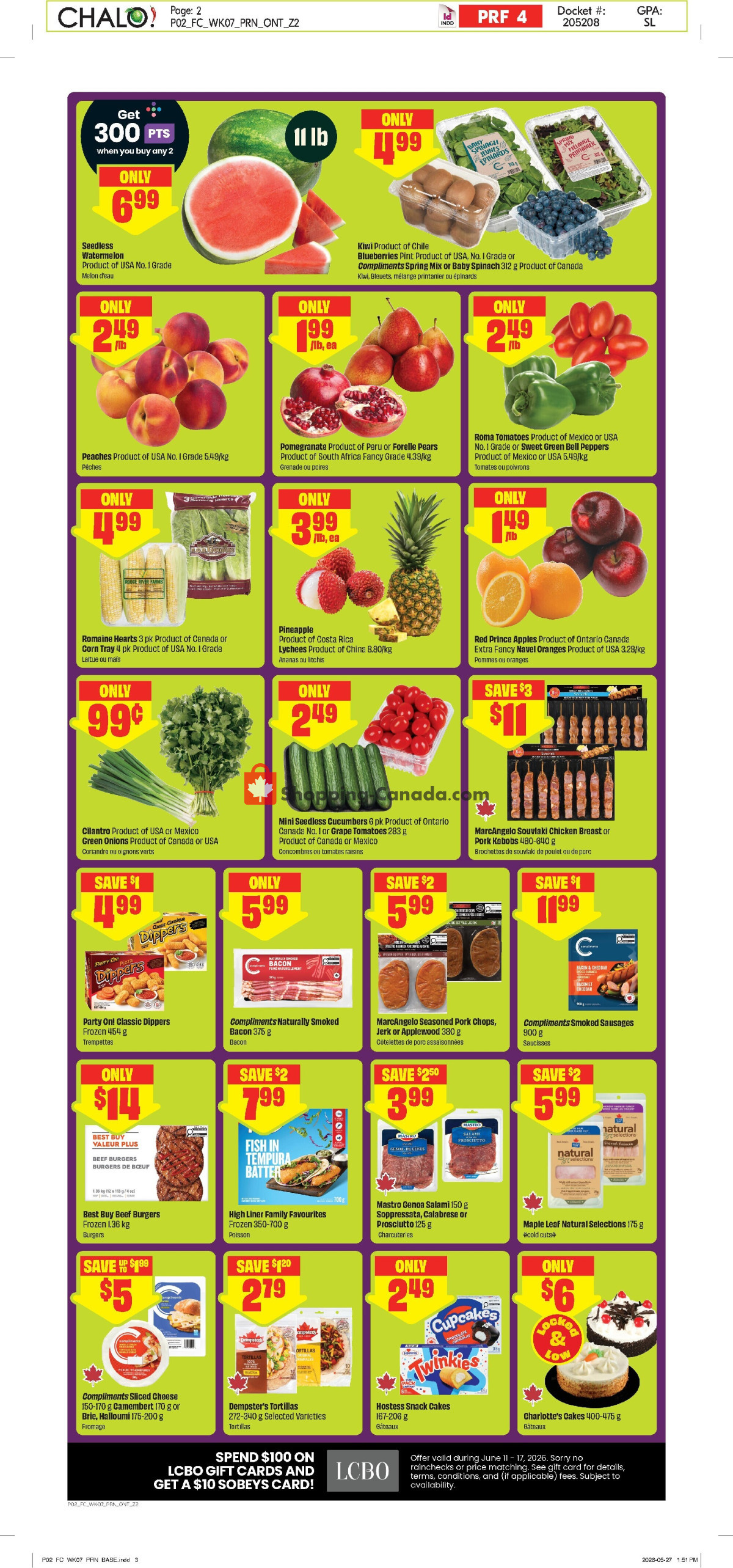 Chalo FreshCo flyer from Thursday June 11, 2026 to Wednesday June 17, 2026 - page 3