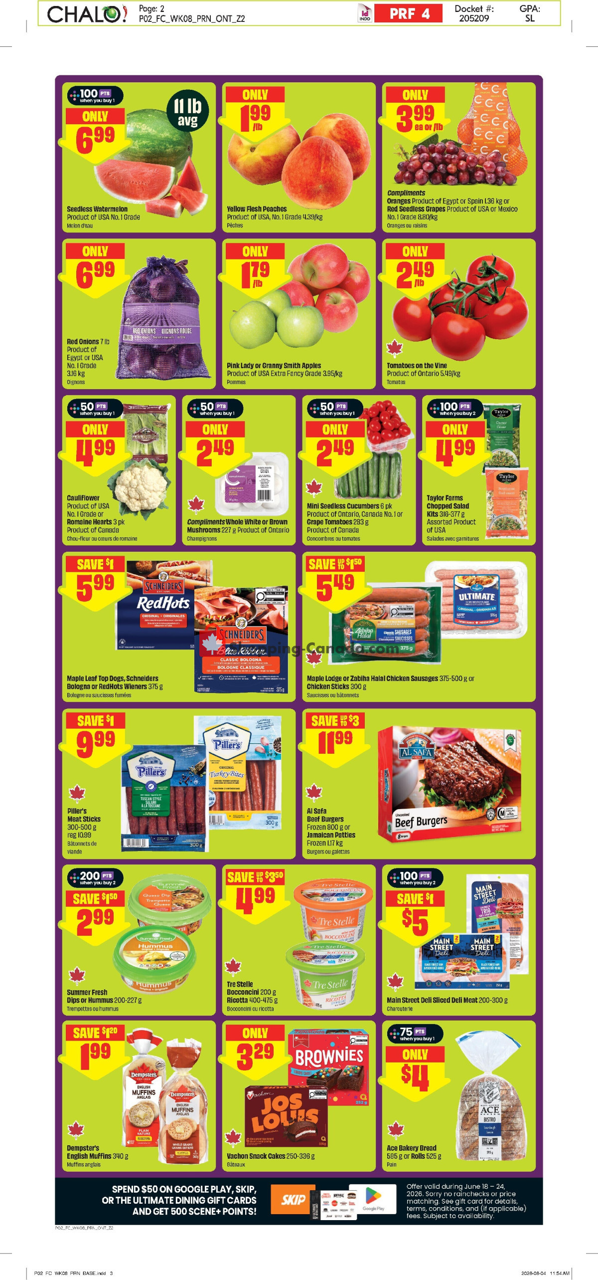 Chalo FreshCo flyer from Thursday June 18, 2026 to Wednesday June 24, 2026 - page 3