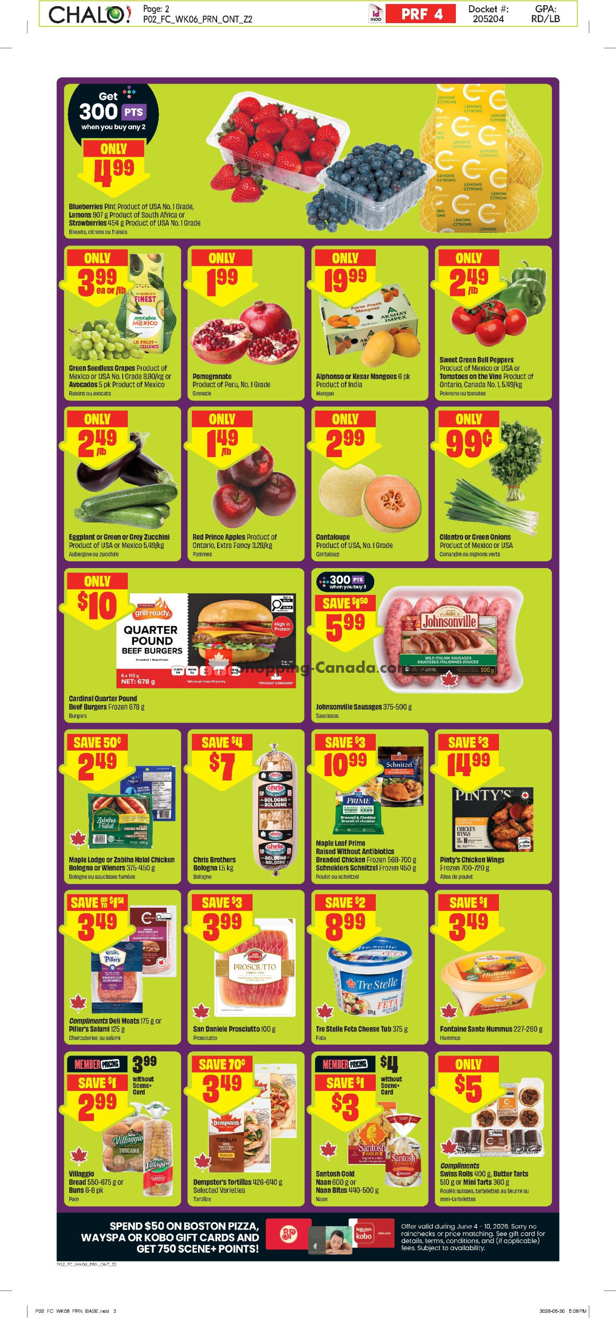 Chalo FreshCo flyer from Thursday June 4, 2026 to Wednesday June 10, 2026 - page 3