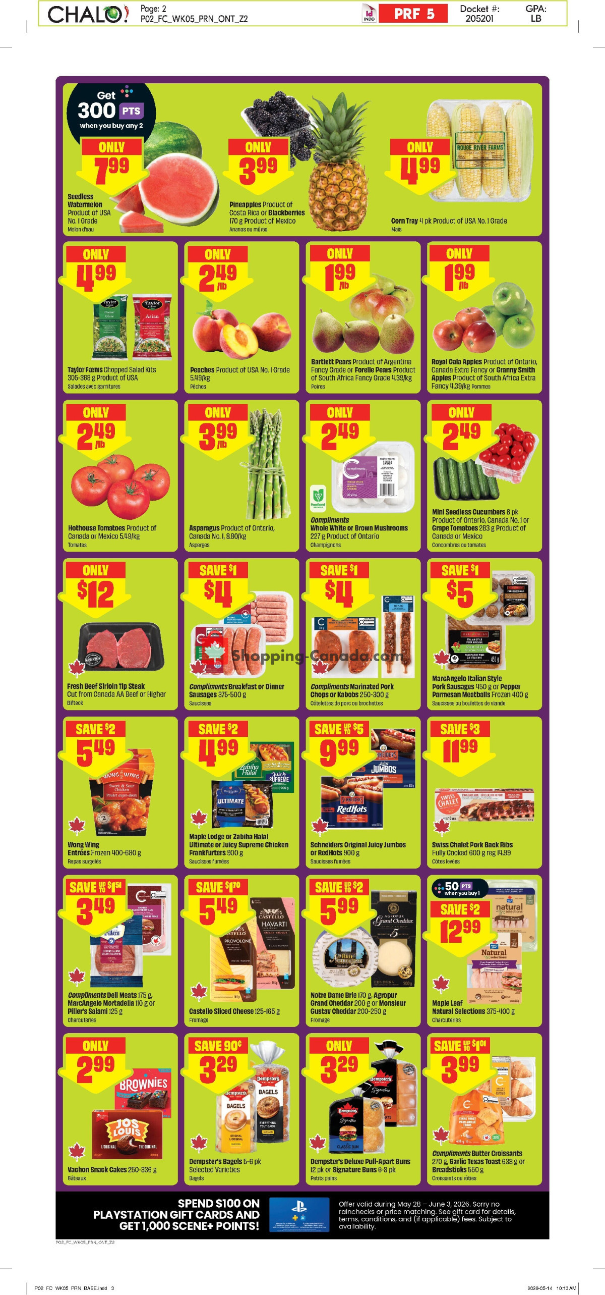 Chalo FreshCo flyer from Thursday May 28, 2026 to Wednesday June 3, 2026 - page 3