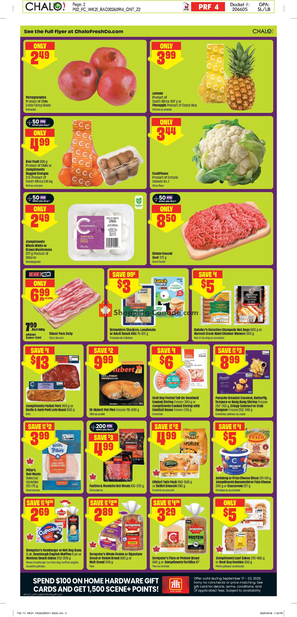 Chalo FreshCo flyer from Thursday September 17, 2026 to Wednesday September 23, 2026 - page 3