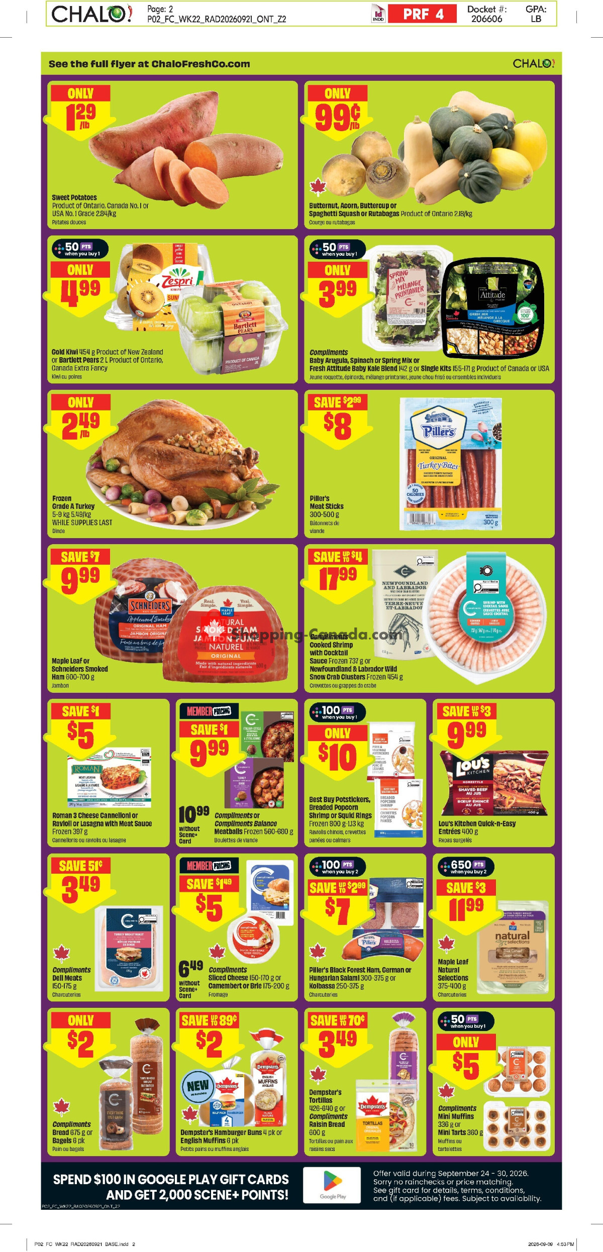Chalo FreshCo flyer from Thursday September 24, 2026 to Wednesday September 30, 2026 - page 3