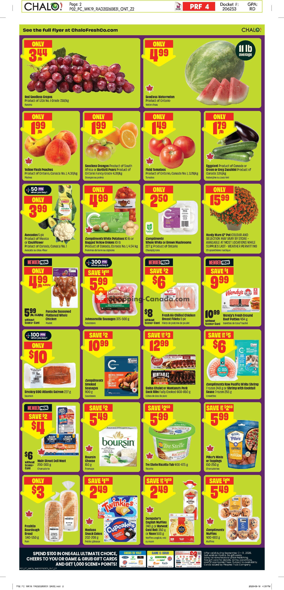 Chalo FreshCo flyer from Thursday September 3, 2026 to Wednesday September 9, 2026 - page 3