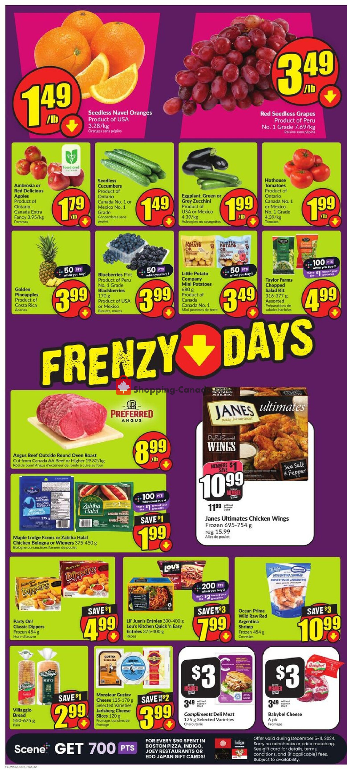 Chalo FreshCo flyer from Thursday December 5, 2024 to Wednesday December 11, 2024 - page 2