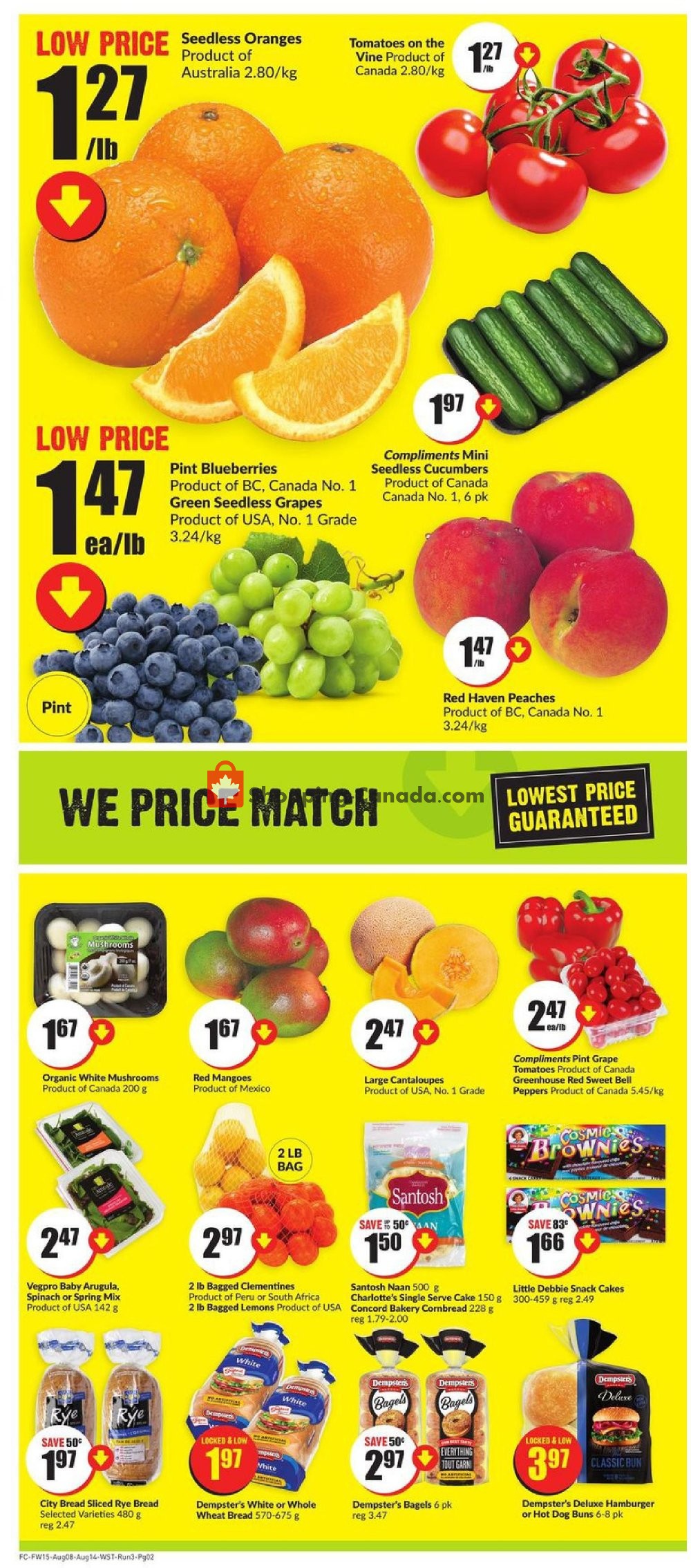 Chalo FreshCo flyer from Thursday August 8, 2019 to Wednesday August 14, 2019 - page 2