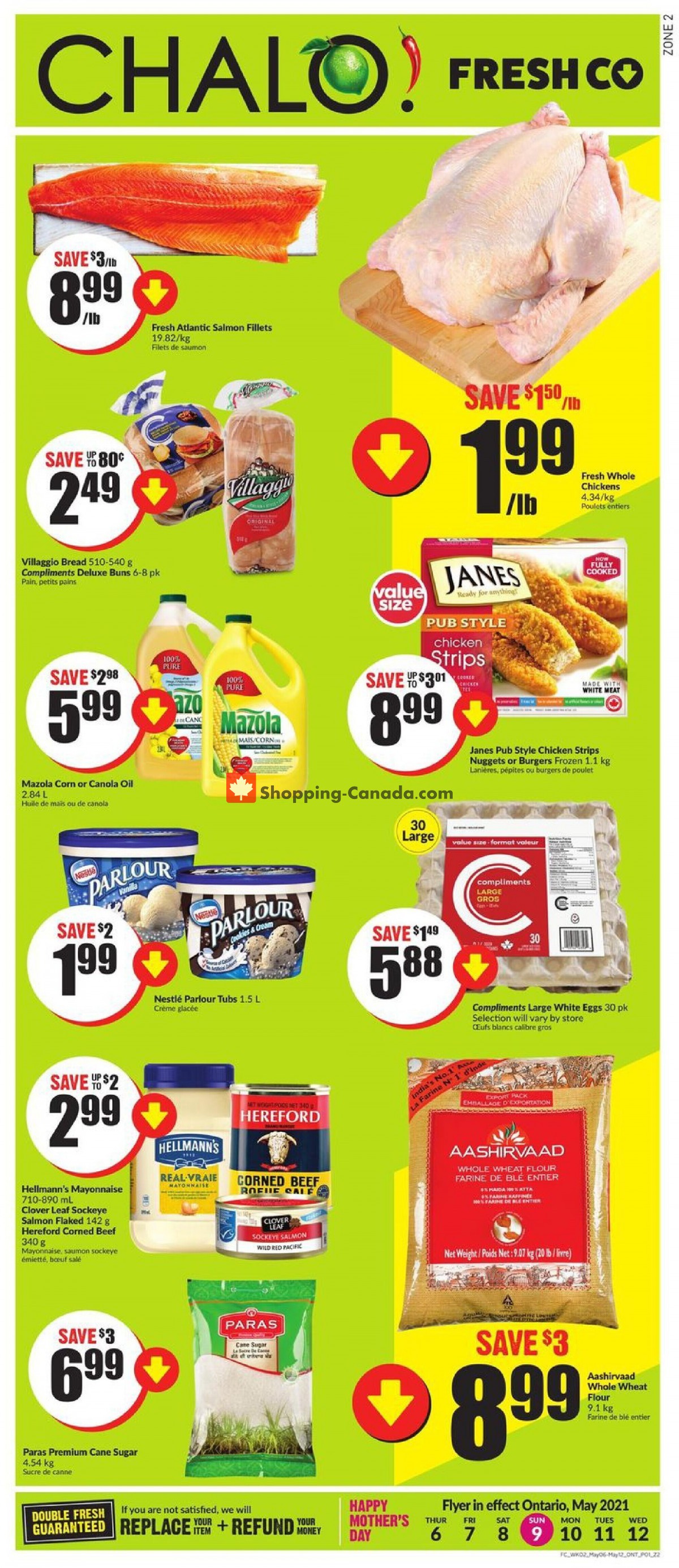 Chalo FreshCo flyer from Thursday May 6, 2021 to Wednesday May 12, 2021 - page 1