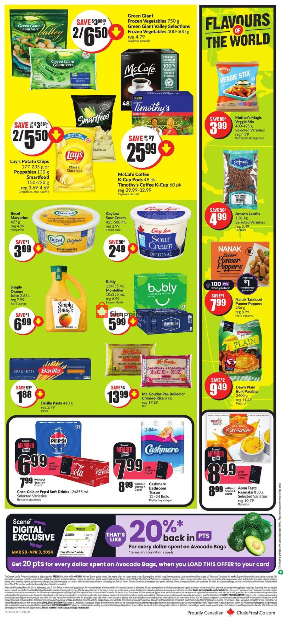 Chalo FreshCo flyer from Thursday March 28, 2024 to Wednesday April 3, 2024 - page 3