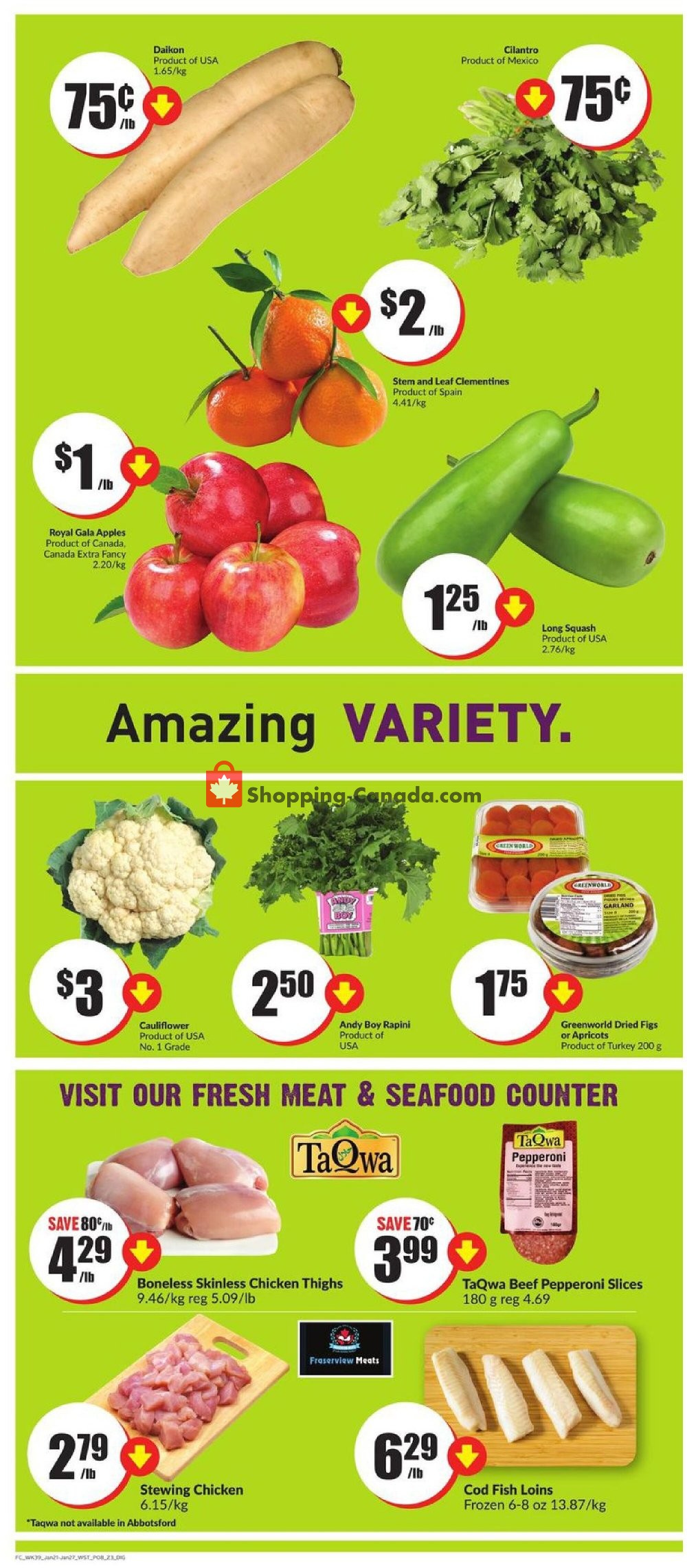 Chalo FreshCo flyer from Thursday January 21, 2021 to Wednesday January 27, 2021 - page 12