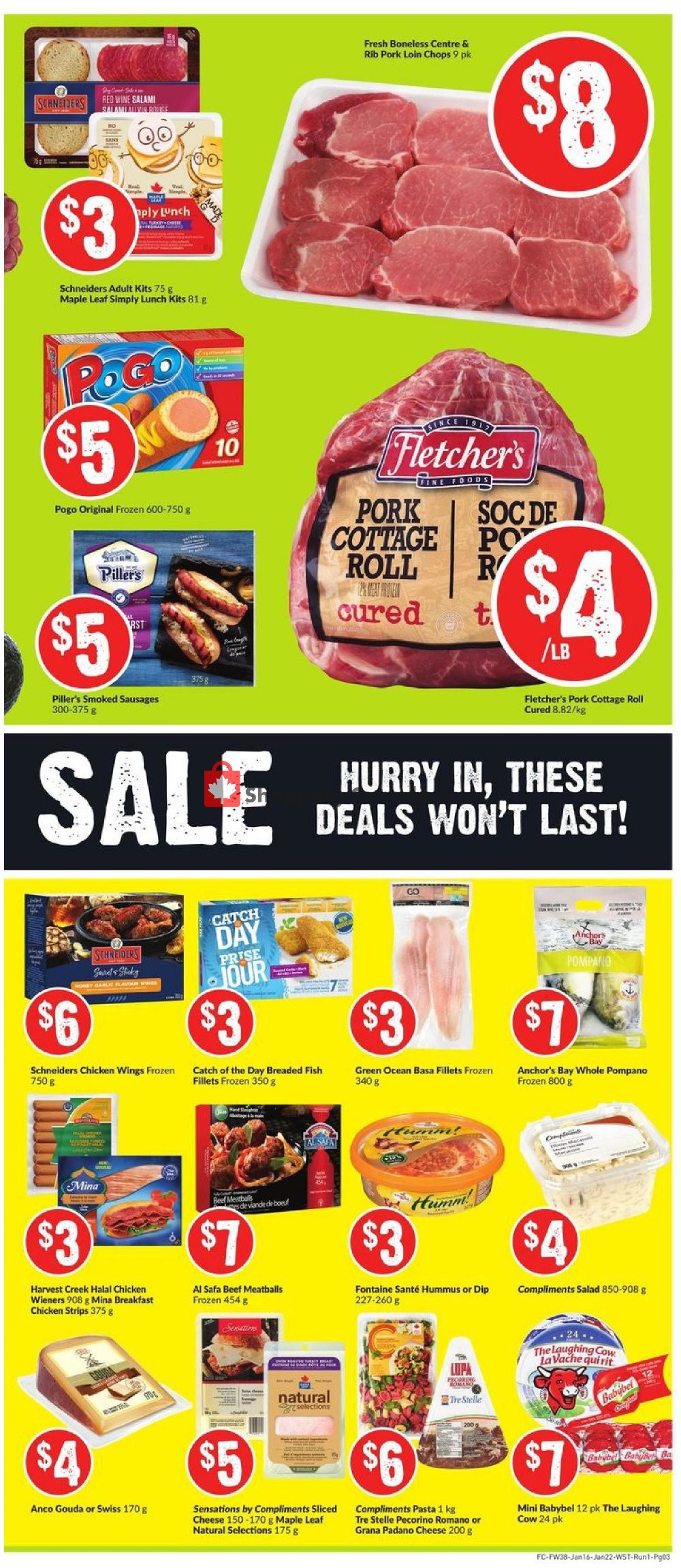 Chalo FreshCo flyer from Thursday January 16, 2020 to Wednesday January 22, 2020 - page 3