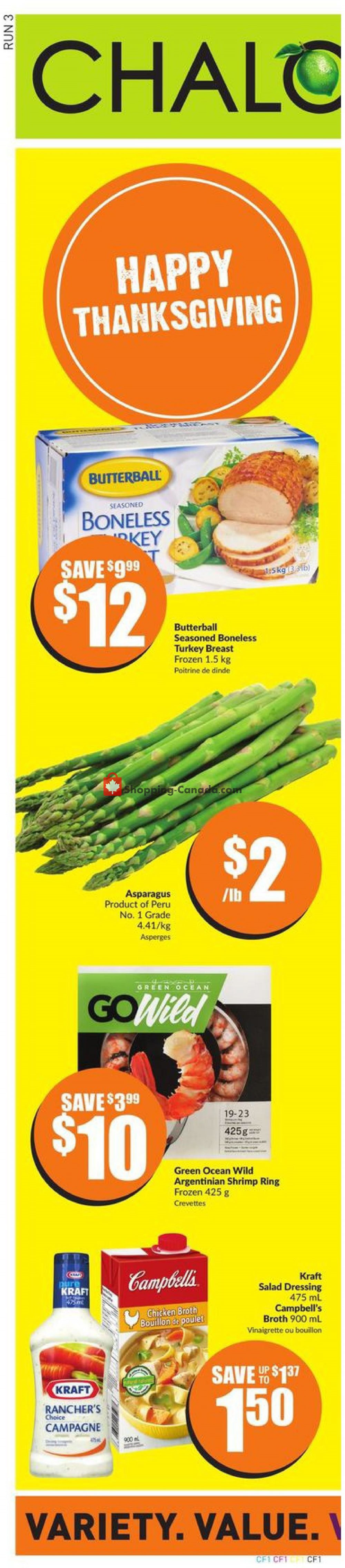 Chalo FreshCo flyer from Thursday October 10, 2019 to Wednesday October 16, 2019 - page 2