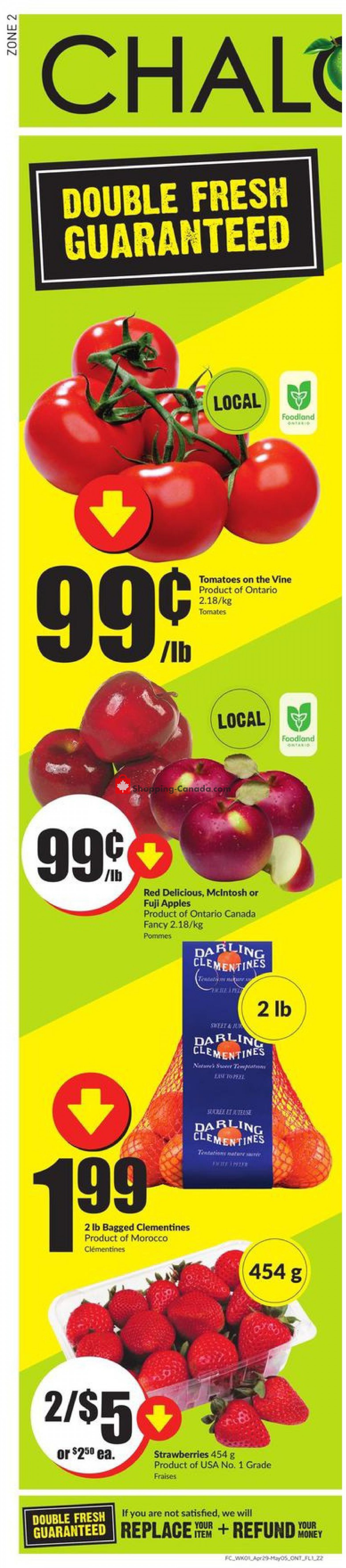 Chalo FreshCo flyer from Thursday April 29, 2021 to Wednesday May 5, 2021 - page 2