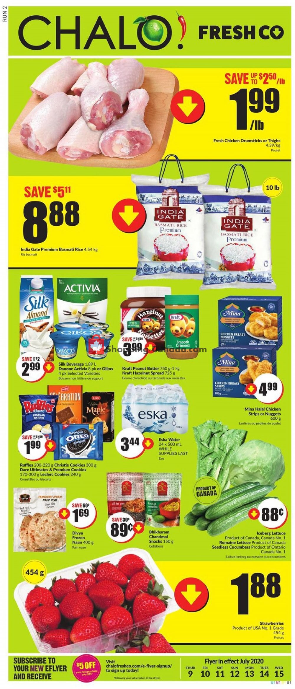 Chalo FreshCo flyer from Thursday July 9, 2020 to Wednesday July 15, 2020 - page 1