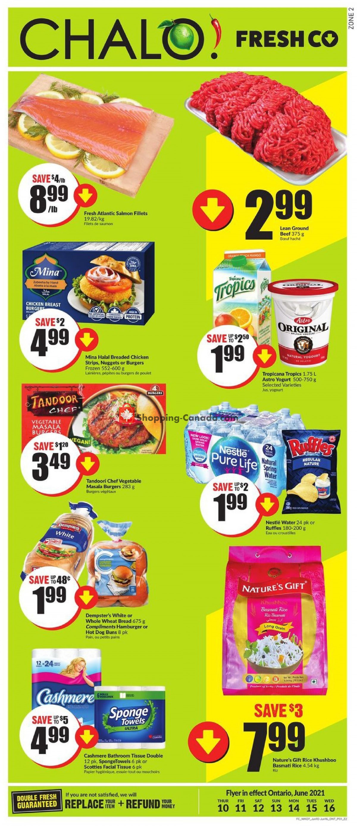 Chalo FreshCo flyer from Thursday June 10, 2021 to Wednesday June 16, 2021 - page 1