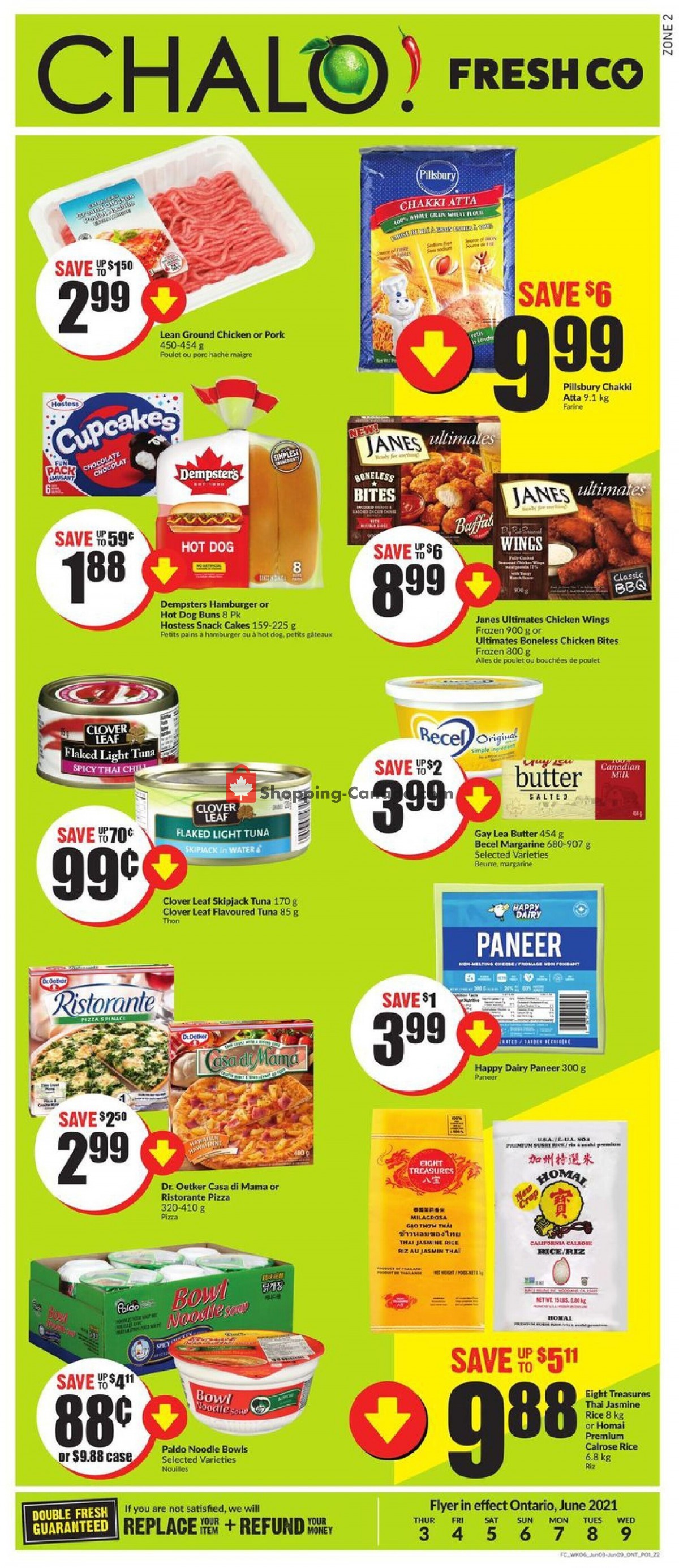 Chalo FreshCo flyer from Thursday June 3, 2021 to Wednesday June 9, 2021 - page 1