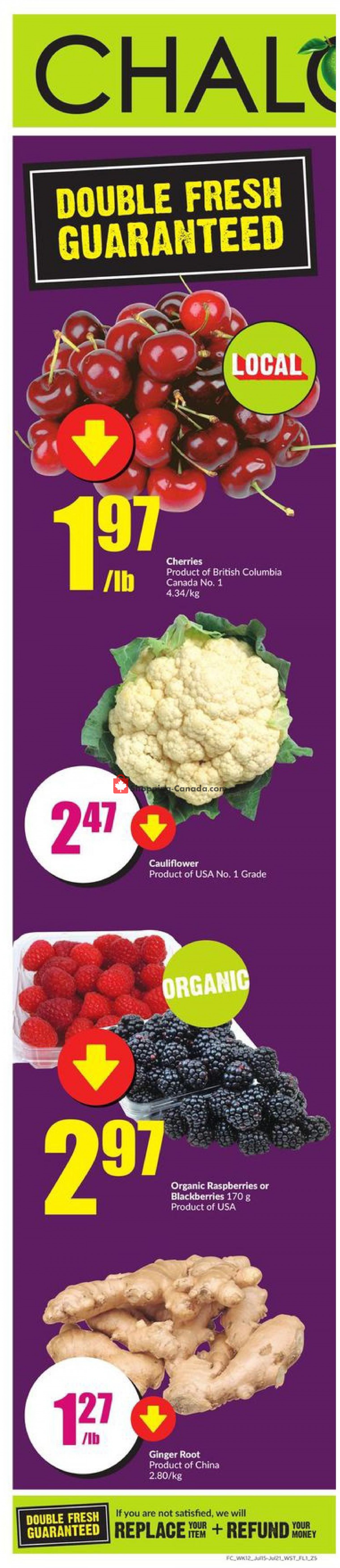 Chalo FreshCo flyer from Thursday July 15, 2021 to Wednesday July 21, 2021 - page 2