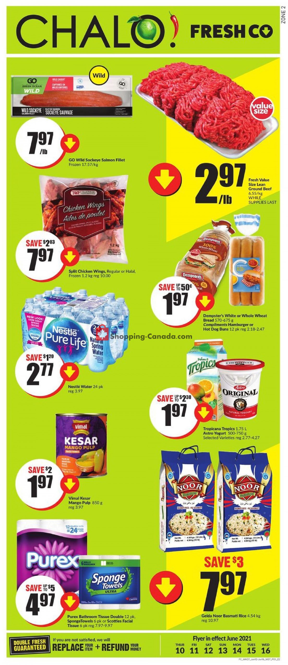 Chalo FreshCo flyer from Thursday June 10, 2021 to Wednesday June 16, 2021 - page 1