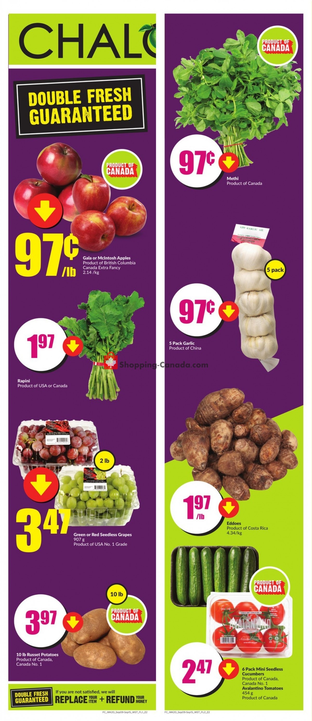 Chalo FreshCo flyer from Thursday September 9, 2021 to Wednesday September 15, 2021 - page 2