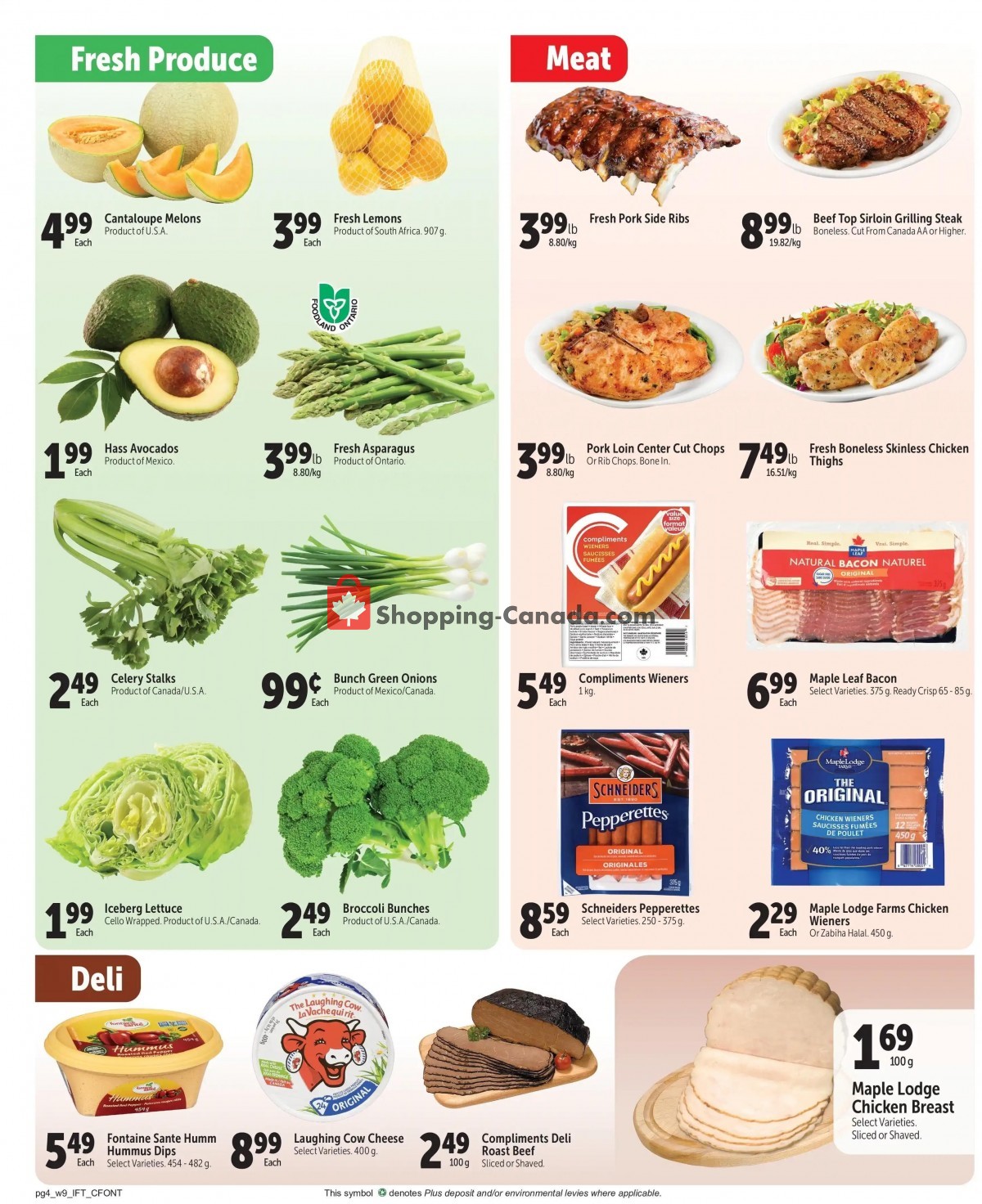 Chesley Grocery Store flyer from Friday July 1, 2022 to Thursday July 7, 2022 - page 4