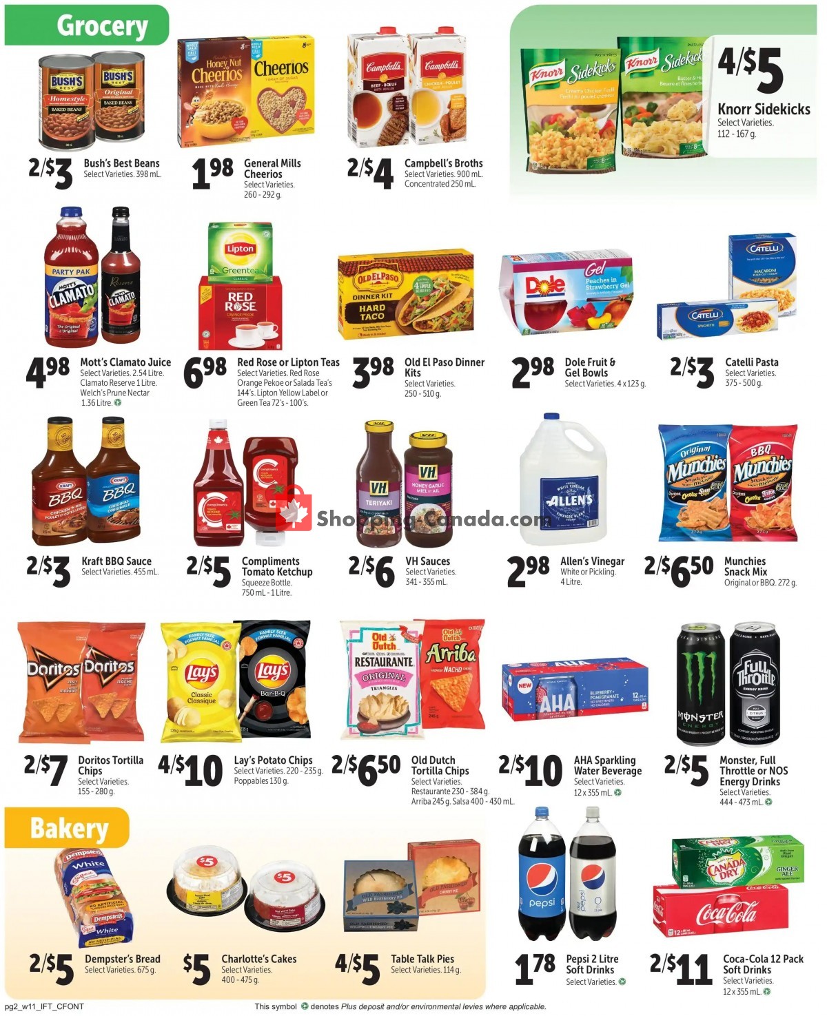 Chesley Grocery Store flyer from Friday July 9, 2021 to Thursday July 15, 2021 - page 2